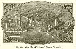 Krupps Works, em Essen, Prússia de English School