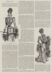 Página de Senhoras (litho) de English School