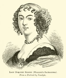 Lady Dorothy Sidney, Wallers Sacharissa de English School