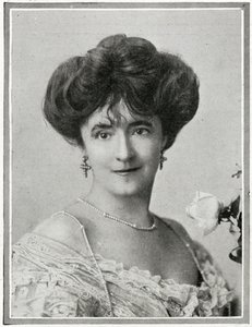 Lady Duff Gordon, detalhe de Passageiros no RMS Titanic, de 