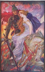 Lancelot tem a ilustração de 
