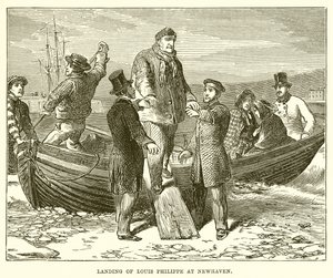 Aterrissagem de Louis Philippe em Newhaven de English School