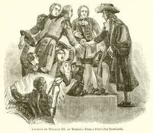 Desembarque de Guilherme III em Torbay de English School