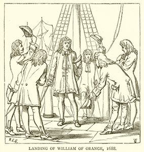 Desembarque de Guilherme de Orange, 1688 de English School