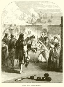 Aterrissagem da Princesa Henrietta de English School
