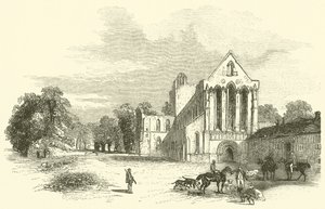 Lanercost Priory (gravura) de English School