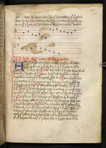Lansdowne 763, f.115r, Volume razoavelmente escrito em pergaminho no século XV, contendo antigos e muito interessantes tratados sobre música de diversos autores. de English School