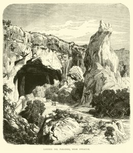 Latomie del Paradiso, perto de Siracusa de English School