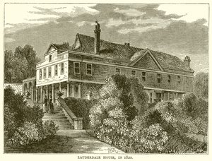 Casa de Lauderdale, em 1820