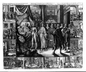 Sonho de Laudes, século XVII de English School