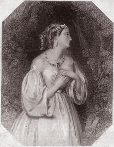 Lavinia, filha de Titus, noiva de Bassianus (Titus Andronicus ou La Tres Lamentable Roman Tragedie de Titus Andronicus) em - "Shakespeare