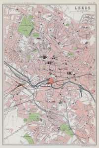 Leeds (litografia a cores) de English School