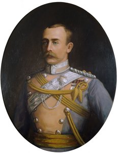 Tenente-coronel Eustace Melville Lawford (n.1856) c.1900 de English School