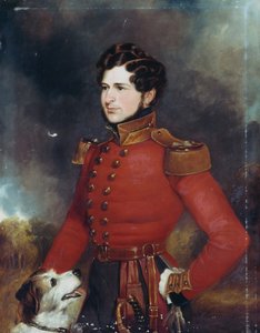 Tenente Edward Hope Smith Bowdich (1822-82) c.1840 de English School