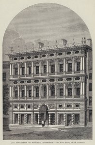 Life Association of Scotland, Edinburgh (gravura) de English School