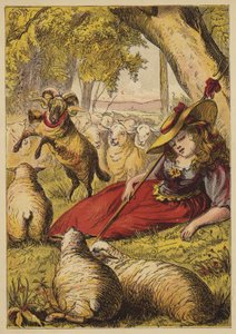 Little Bo-Peep (gravação a cores) de English School