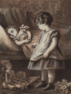 A pequena tentação de Fred (gravura) de English School