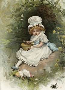 Pequena senhorita muffett de English School