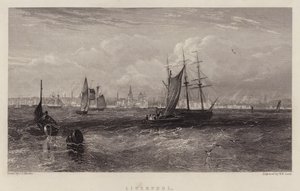 Liverpool (cor litho) de English School