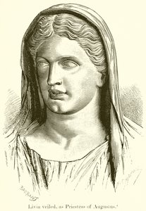 Livia Velada, como Sacerdotisa de Augusto de English School