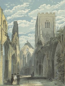 Catedral de Llandaff, Nave olhando para o oeste de English School