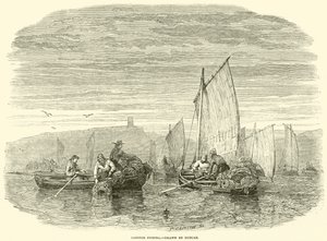 Lobster Fishing (gravura) de English School