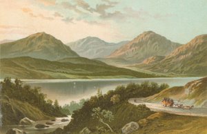 Loch Lomond da estrada para Stronaclacher de English School