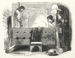Lollards: Assassinato de Richard Hunne (gravura) de English School