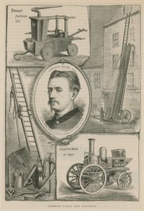 Fogos de Londres e bombeiros de English School