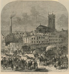 Melhoramentos em Londres: estado das obras em Holborn Valley de English School