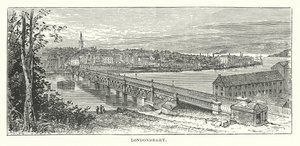 Londonderry (gravura) de English School