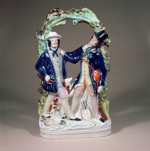 Grupo Longton Hall por Sampson Smith, c.1850 (porcelana)