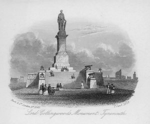 Monumento de Lord Colingwood, Tynemouth de English School