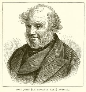 Lord John (depois Earl) Russell de English School