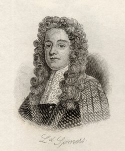 Lord John Somers, do &39;Crabb&39;s Historical Dictionary&39;, publicado em 1825 de English School