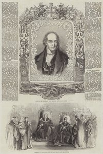 Lord Mayor of London (gravura) de English School