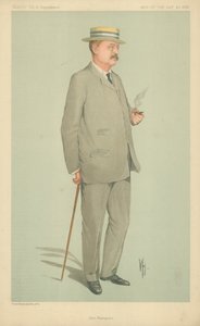 Lord Waldegrave, Earl Waldegrave, 9 de outubro de 1912, desenho animado da Vanity Fair de English School