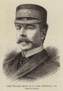 Lord William Leslie de la Poer Beresford, BC (gravura) de English School