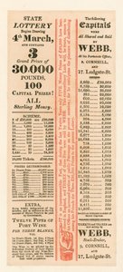 Anúncio de loteria de English School