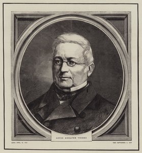 Louis Adolphe Thiers (gravura) de English School
