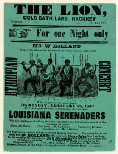 Serenaders de Louisiana no leão, Hackney de English School