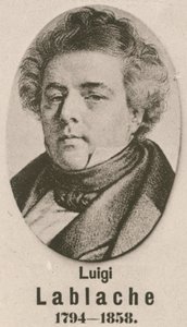 Luigi Lablache (gravura) de English School