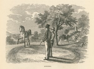 Lunging (gravura) de English School