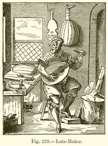 Lute Maker de English School