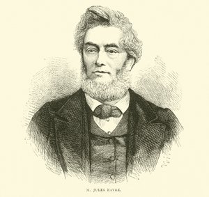M Jules Favre, setembro de 1870 de English School