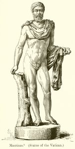 Macrino. (Estátua do Vaticano) de English School