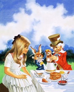 Tea party do chapeleiro louco de English School