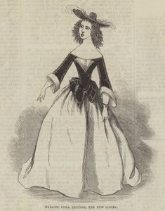 Madame Anna Thillon, a nova cantora de English School