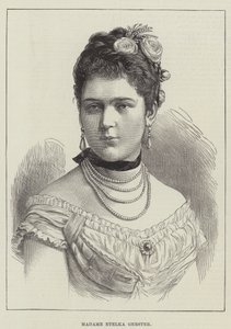Madame Etelka Gerster (gravura) de English School