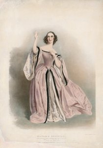 Madame Persiani em Lucia di Lammermoor